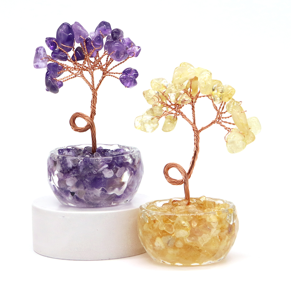 Doğal Taş Kristal Şans Ağacı Ç - Home Decor Tree incelemesi ve fiyatı