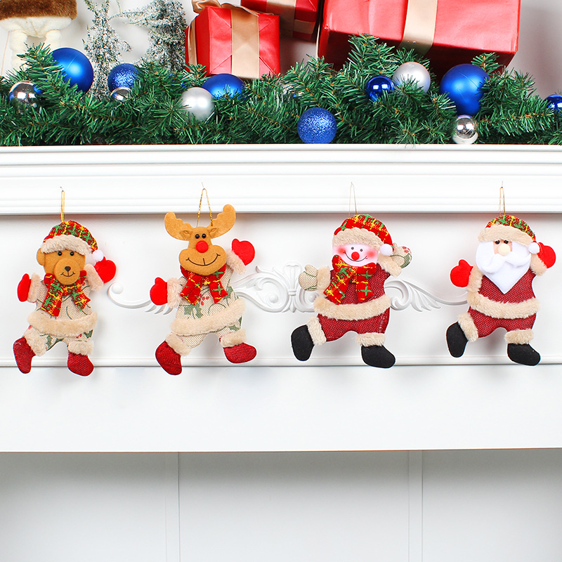 4'lü Set Karikatür Noel Ağacı  - Home Decor Xmas incelemesi ve fiyatı