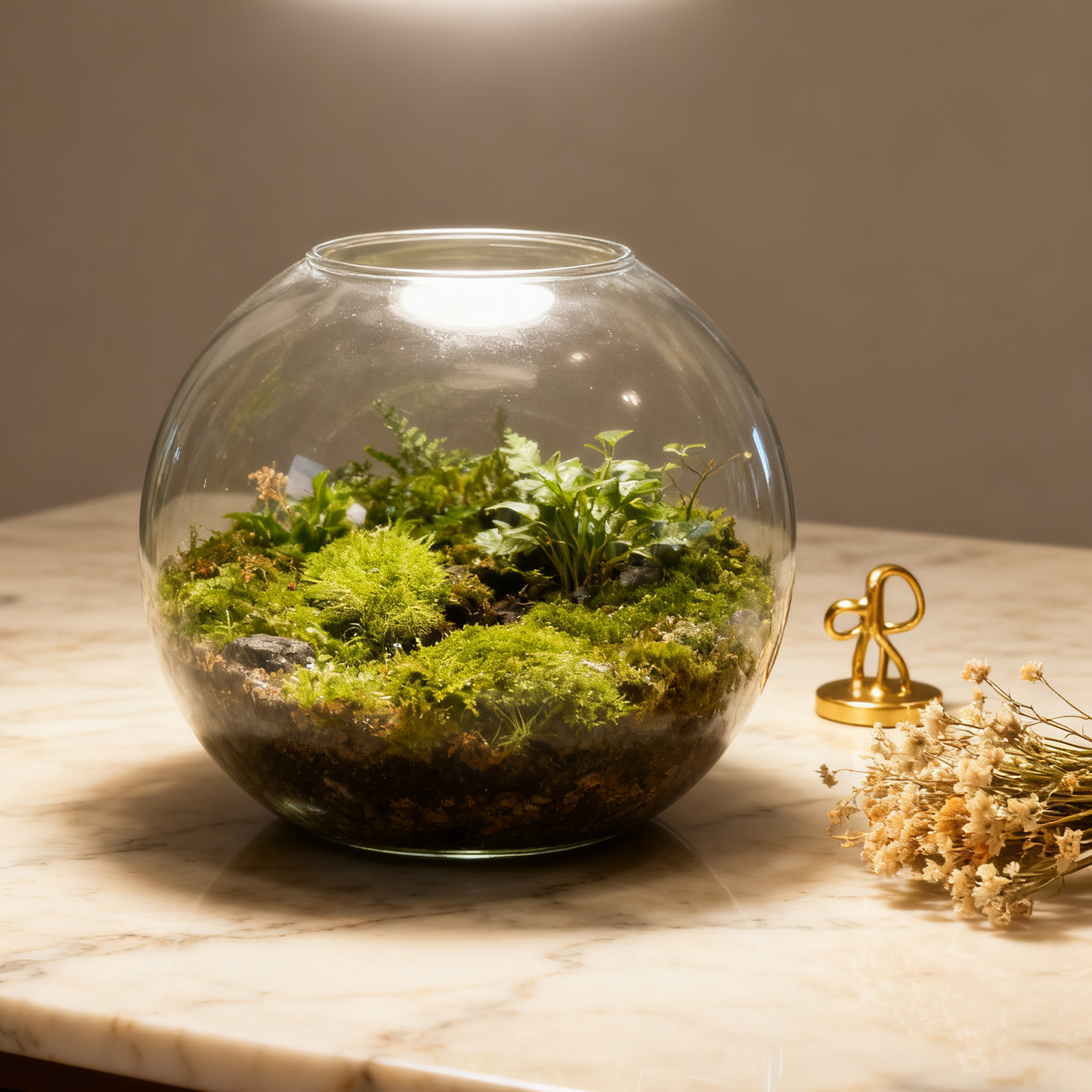 Mikro Teraryum Kabı Şeffaf Kap - Terrarium Glass Bottle incelemesi ve fiyatı