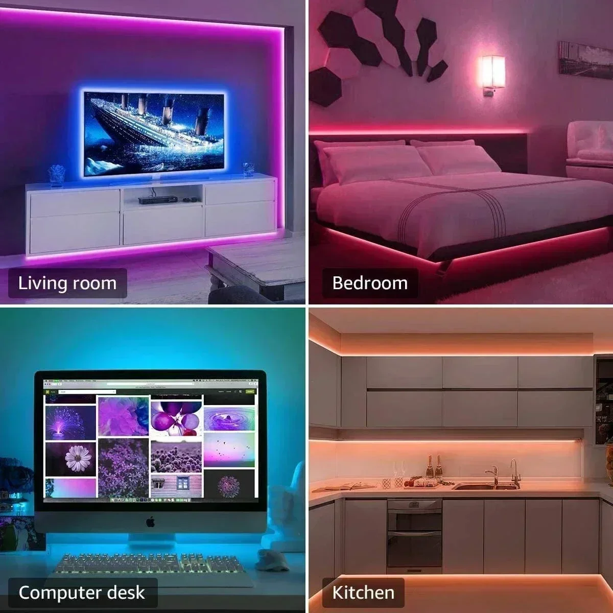 Akıllı RGB LED Oyun Işık Şerid - Led Strip Lights incelemesi ve fiyatı