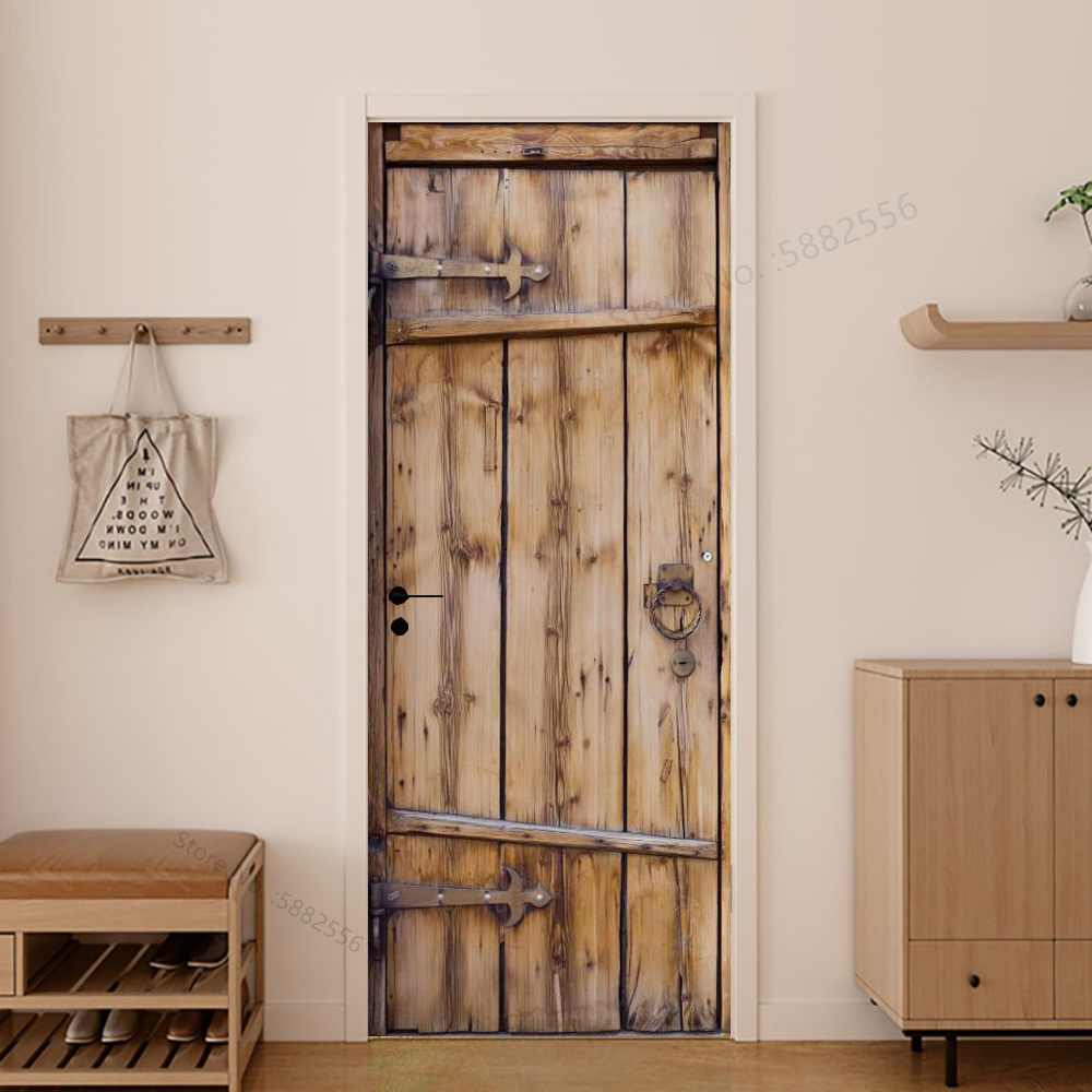 Taklit Ahşap Kapı Etiketi Retr - Home Decor On Sale incelemesi ve fiyatı