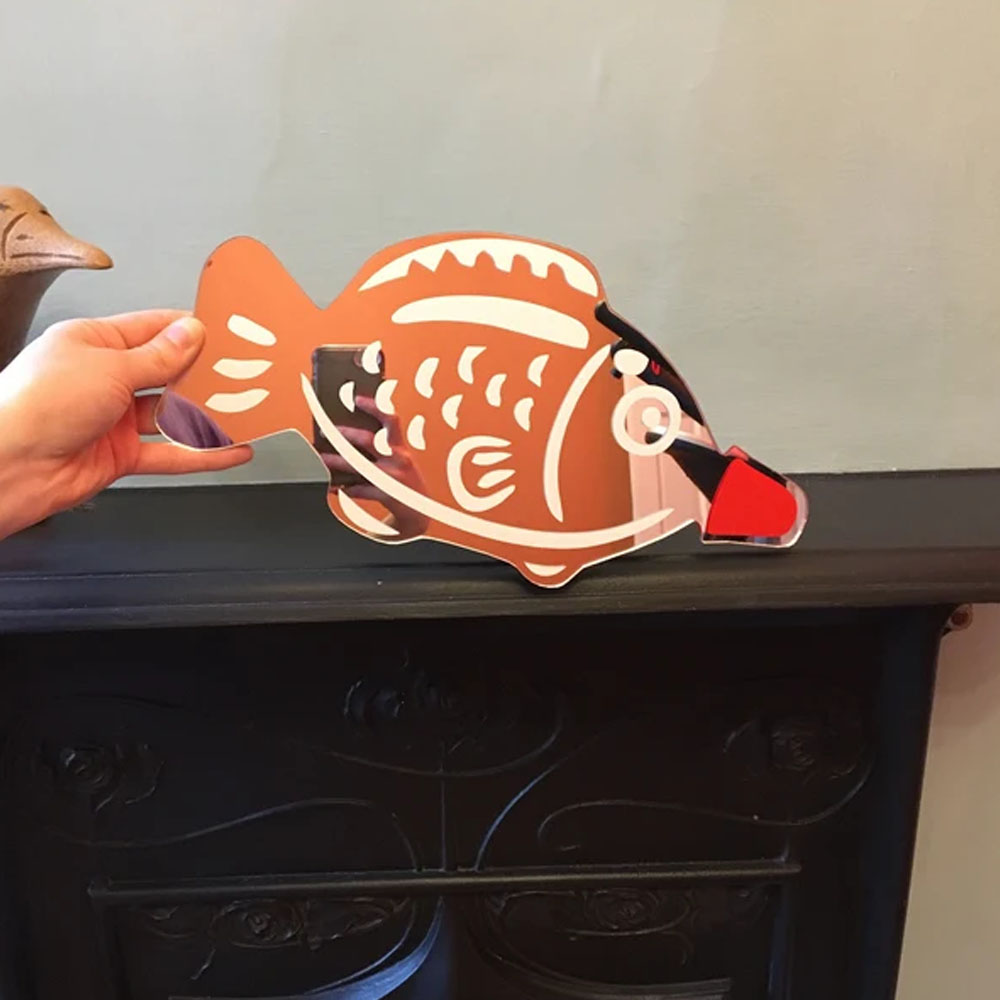 3D Soya Sosu Balıklı Suşi Akri - Home Decor Mirror incelemesi ve fiyatı