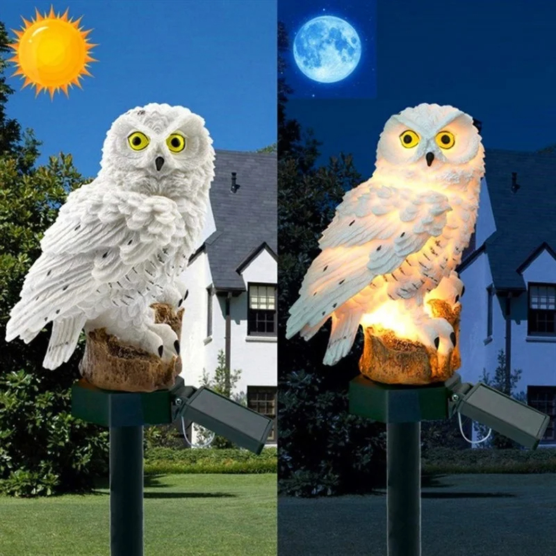 Güneş Enerjili Baykuş Heykeli  - Home Decor Unique incelemesi ve fiyatı