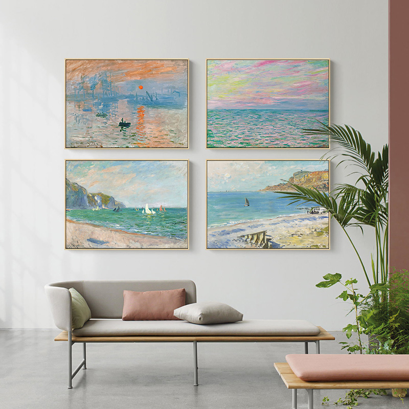Ünlü Monet Posteri Tuval Boyam - Home Decor Mirror incelemesi ve fiyatı
