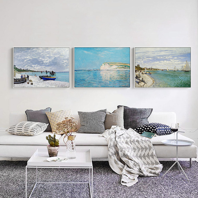 Ünlü Monet Posteri Tuval Boyam - Home Decor Mirror incelemesi ve fiyatı