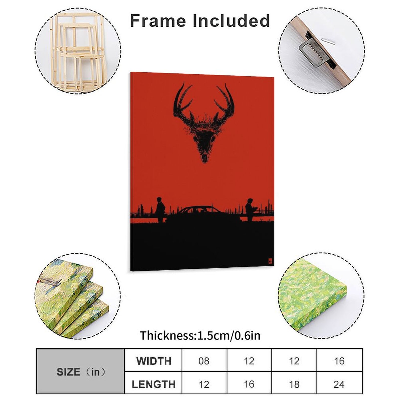 Gerçek Dedektif Posteri Tuval  - Home Decor Mirror incelemesi ve fiyatı