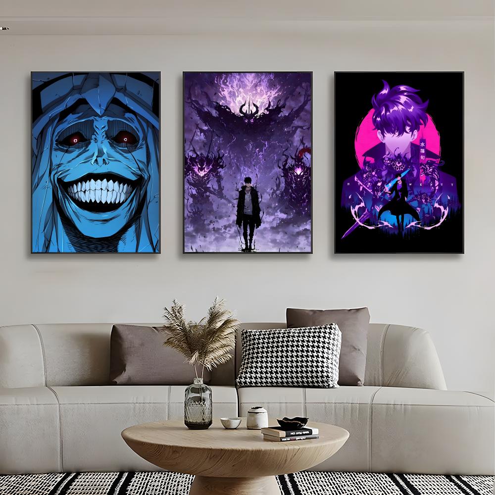 Aksiyon Manhwa Solo Leveling P - Home Decor Solo incelemesi ve fiyatı