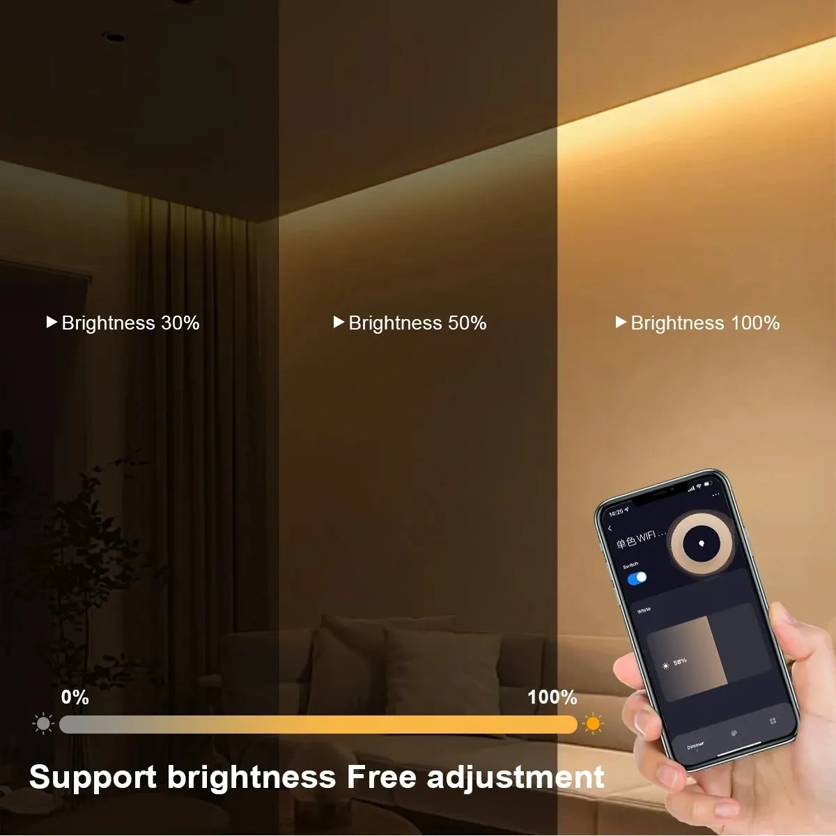 Tuya Smart COB LED Şerit Işık, - Home Decor Free App incelemesi ve fiyatı