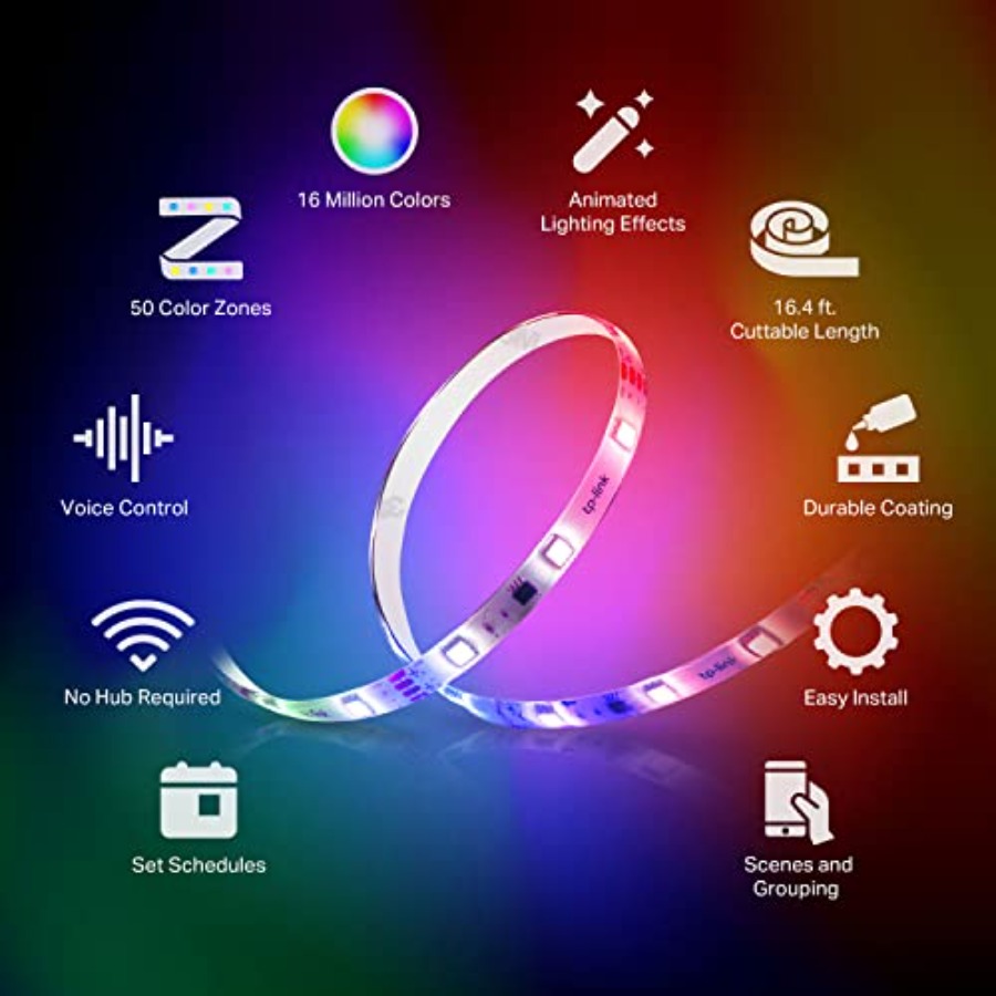 LED Işık Şeridi, 50 Renk Bölge - Led Strip Lights incelemesi ve fiyatı