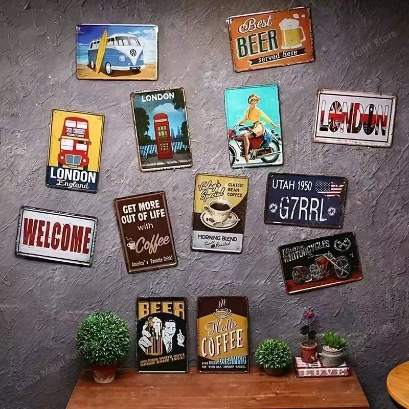 Zafer Atı Metal Tabelalar Vint - Victory Home Decor incelemesi ve fiyatı