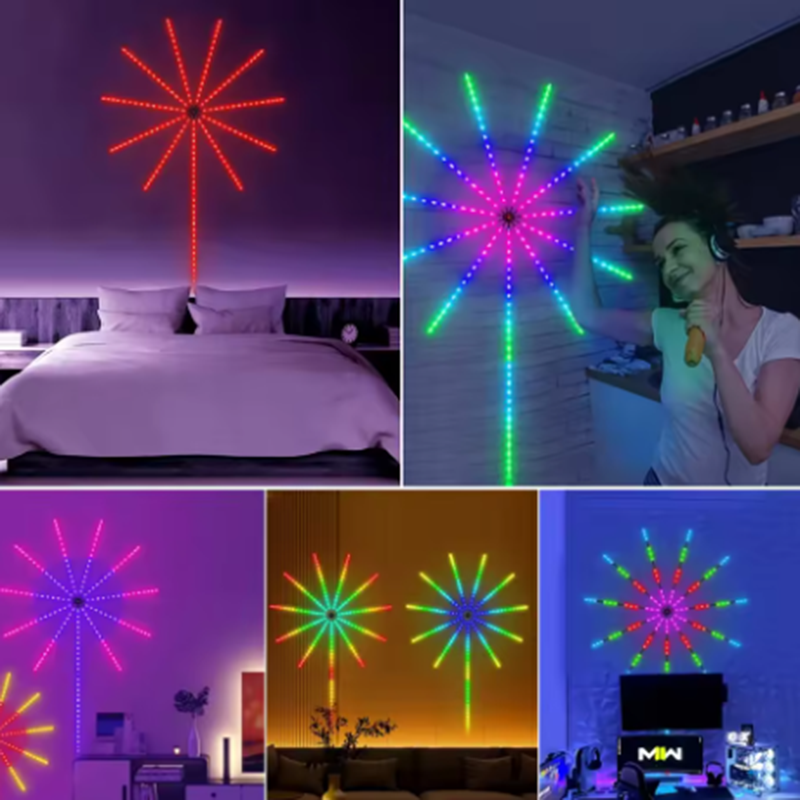 Yeni USB RGBIC Havai Fişek Işı - Led Strip Lights incelemesi ve fiyatı