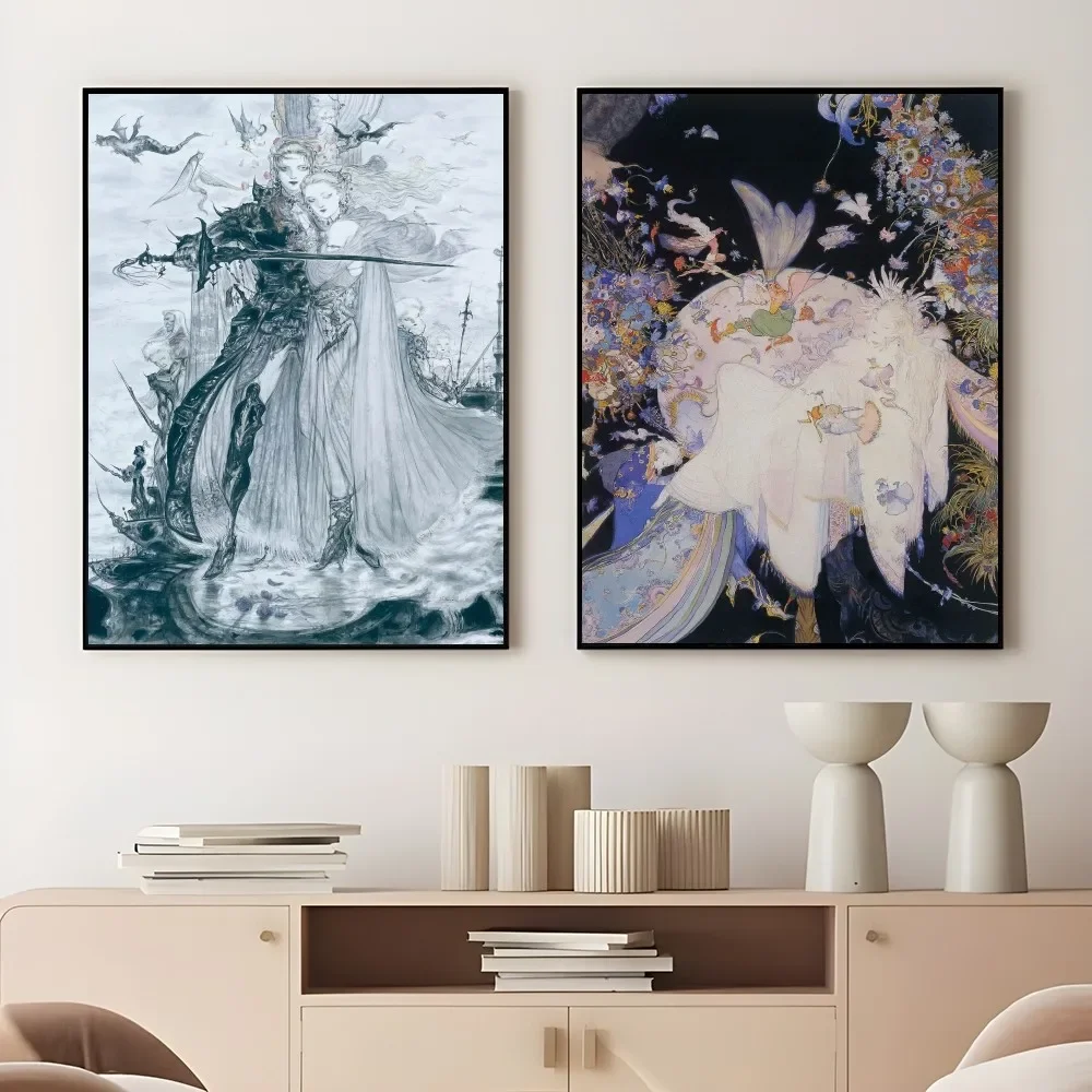 Yoshitaka Amano Final Fantasy  - Home Decor Games Free incelemesi ve fiyatı