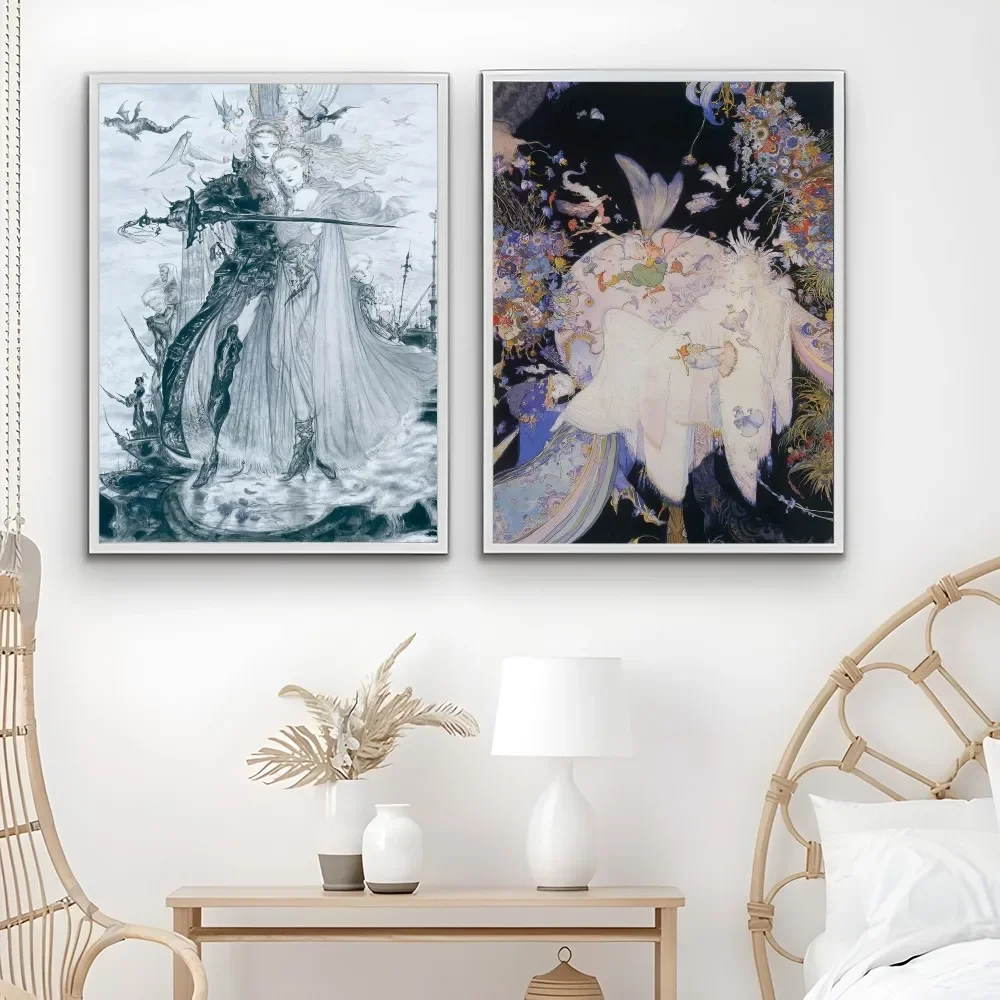 Yoshitaka Amano Final Fantasy  - Home Decor Games Free incelemesi ve fiyatı