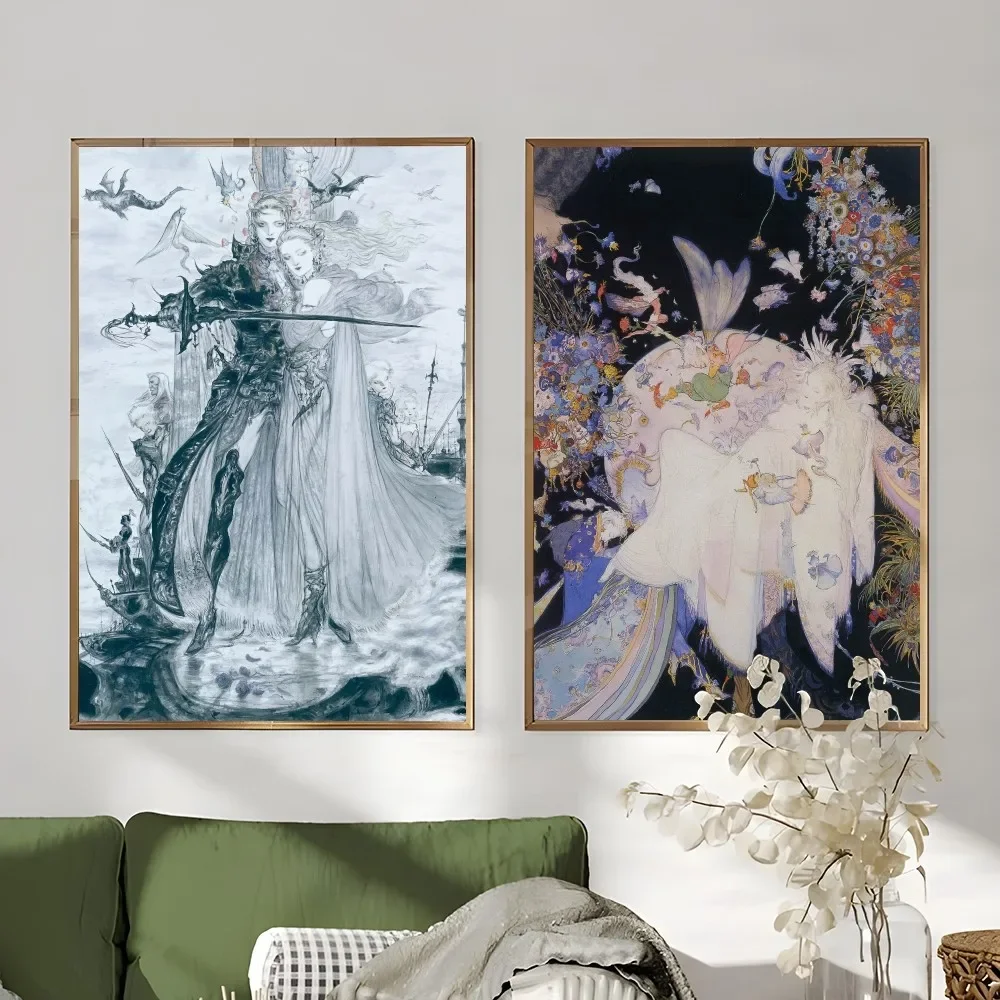 Yoshitaka Amano Final Fantasy  - Home Decor Games Free incelemesi ve fiyatı