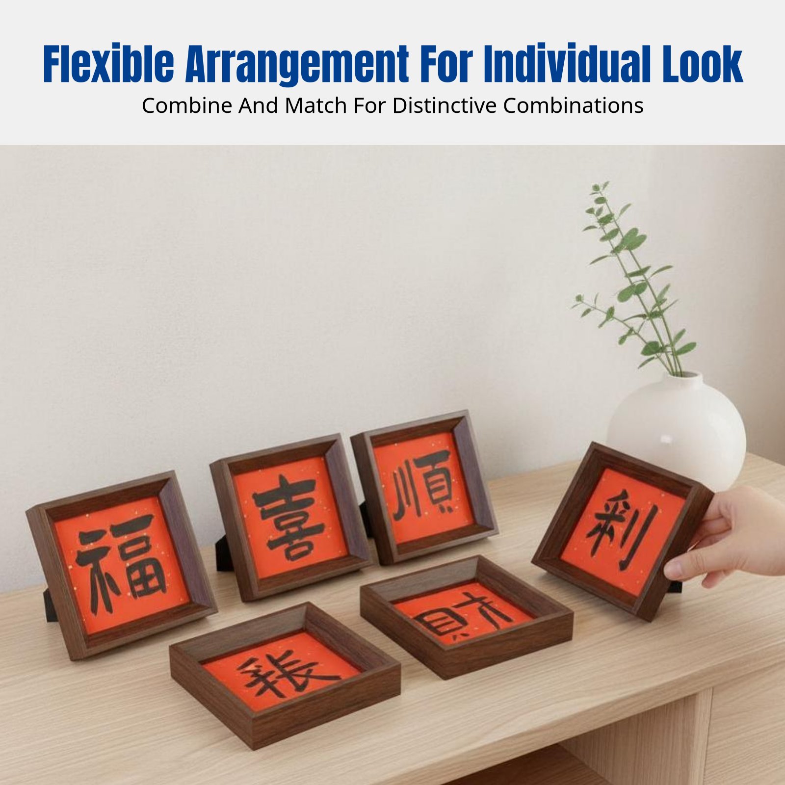 Yeni Çin Tarzı Kaligrafi Çerçe - Home Decor Mirror incelemesi ve fiyatı
