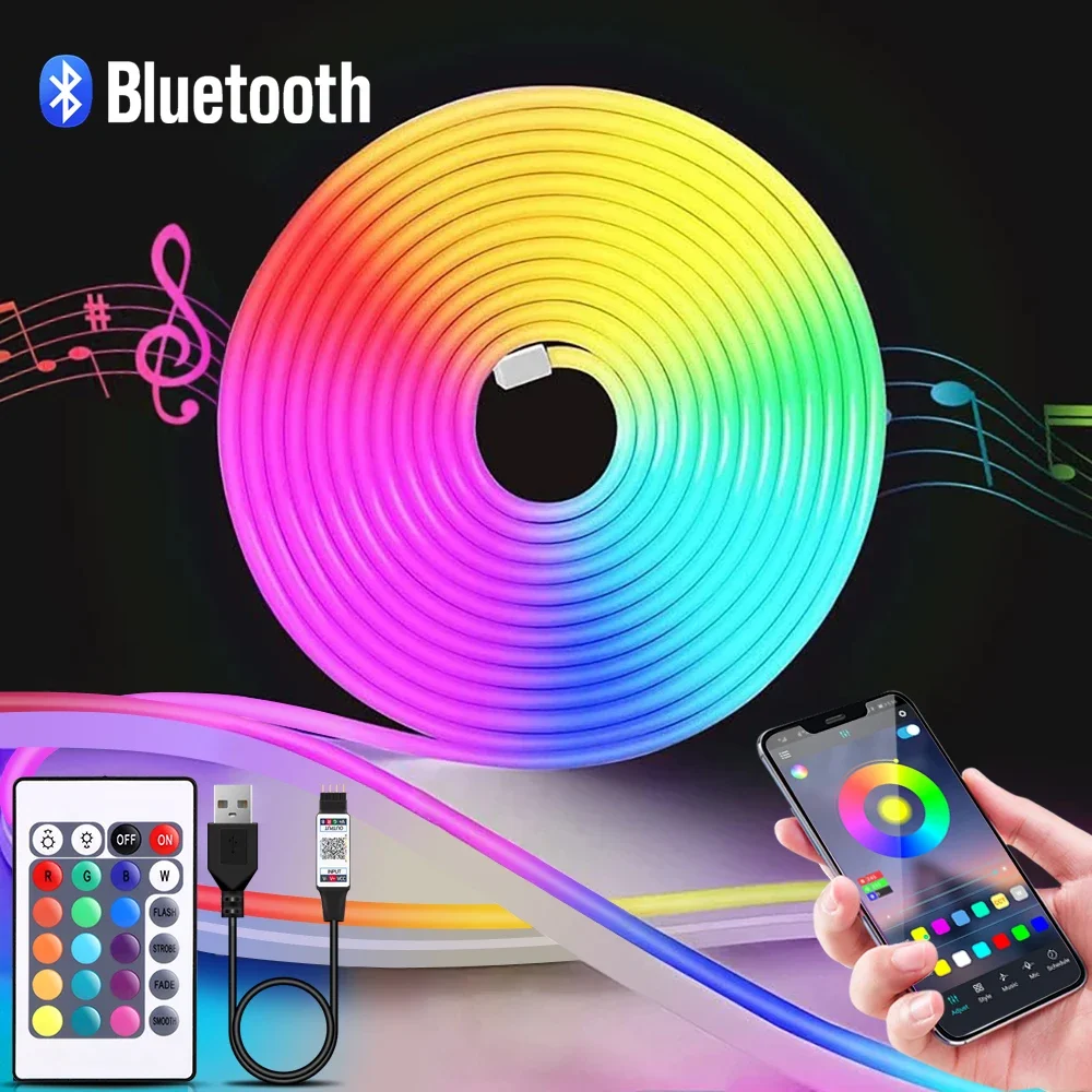 1-5m RGB LED Neon Şerit Işık 5 - Led Strip Lights incelemesi ve fiyatı