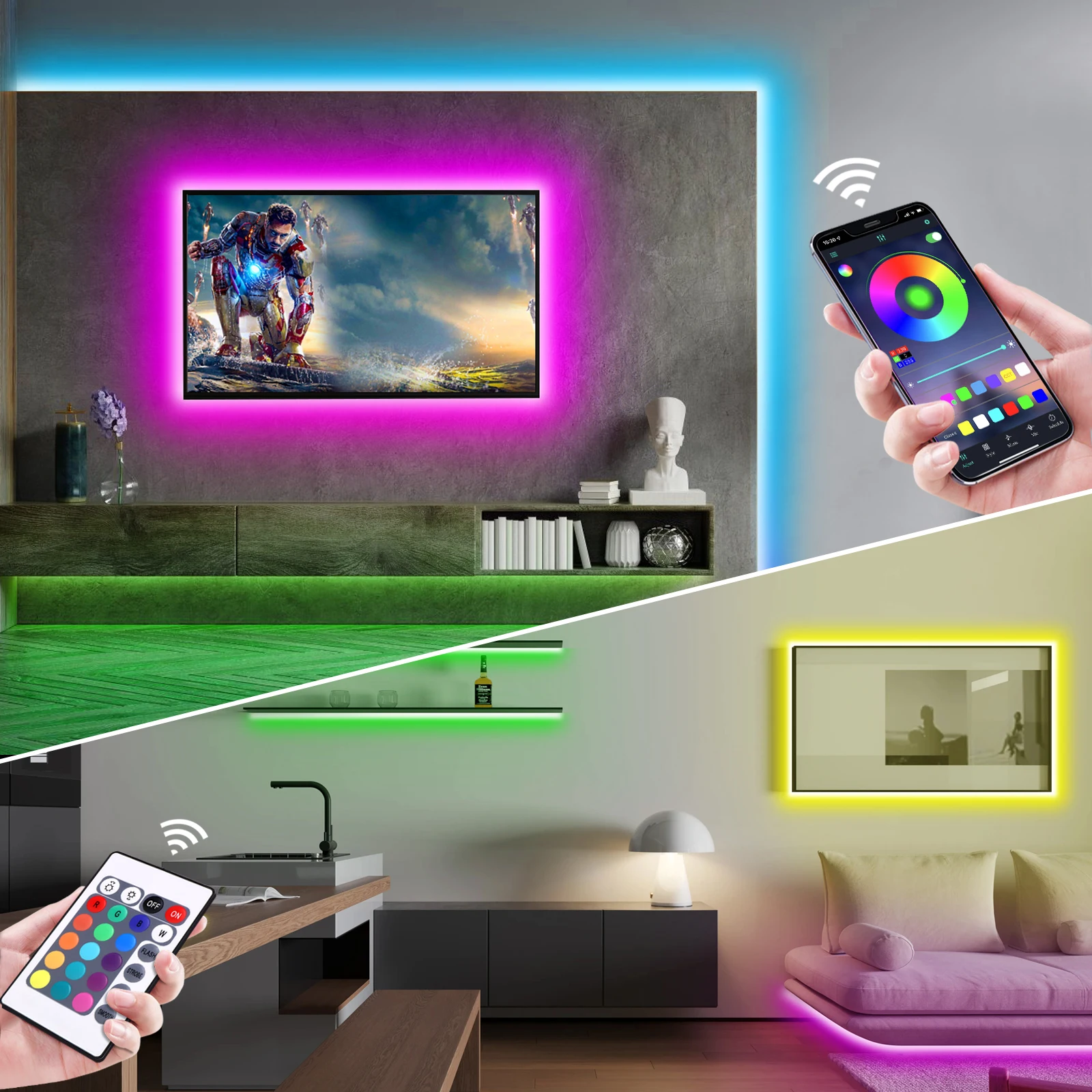 1-5m RGB LED Neon Şerit Işık 5 - Led Strip Lights incelemesi ve fiyatı