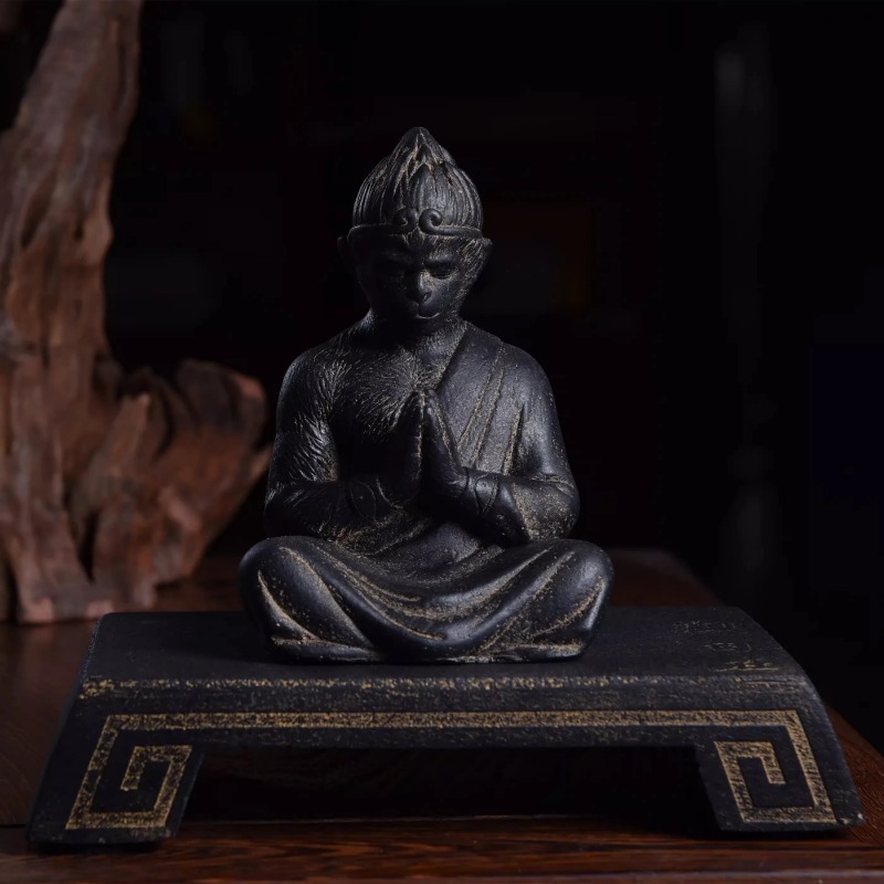Taştan Oyma Siyah WuKong Efsan - Victory Home Decor incelemesi ve fiyatı