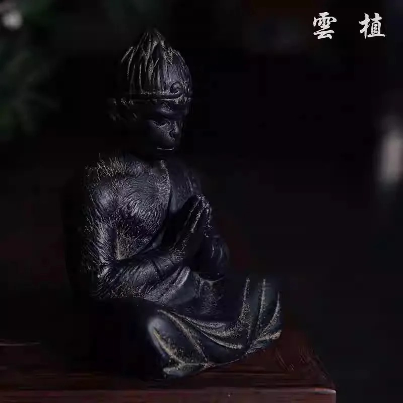 Taştan Oyma Siyah WuKong Efsan - Victory Home Decor incelemesi ve fiyatı